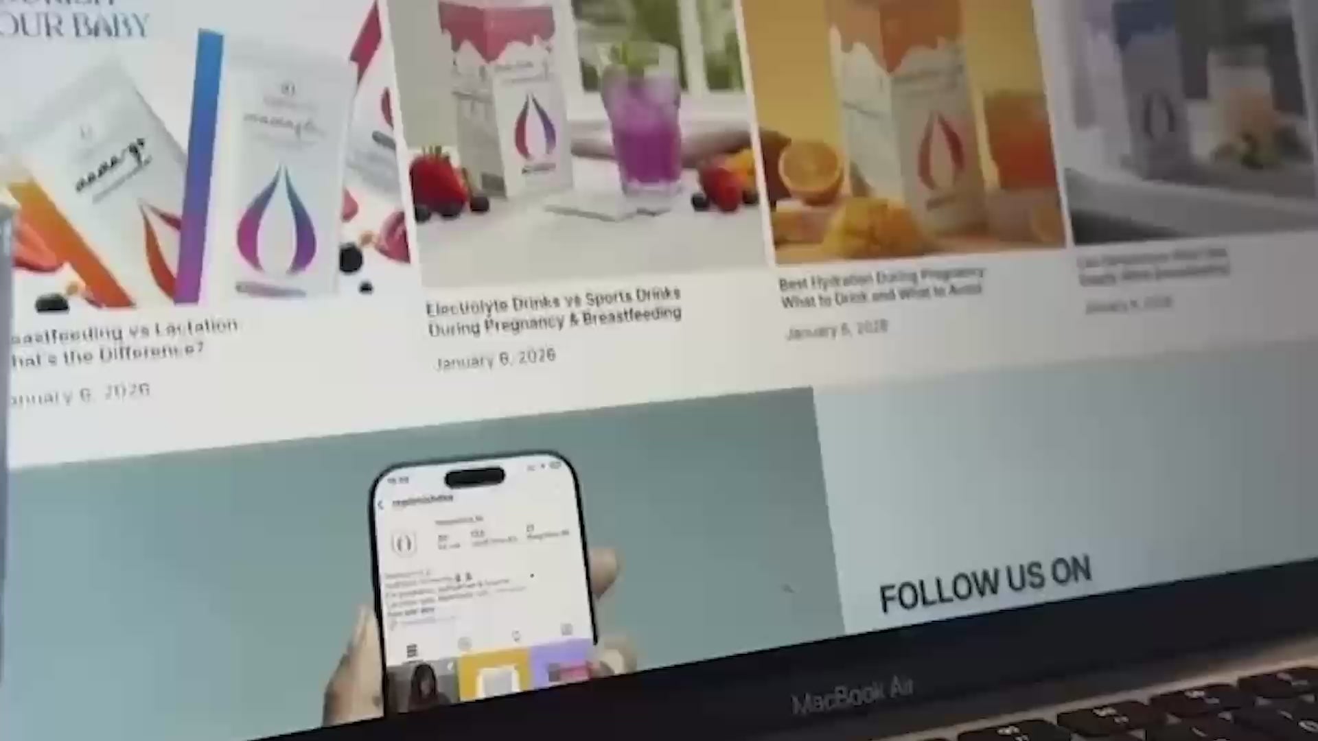 main page video